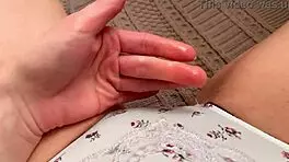 dripping wet pussy pulsating with asmr orgasm until legs shake!