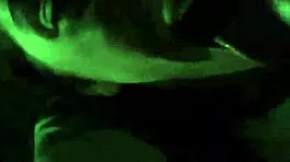 Flashing pussy and panties in a sexy mini skirt before public blowjob