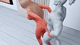 i had hard sex with an animated statue in sims 4 hentai