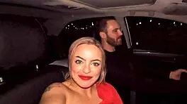 Alexis Kay flashes tits in club, then gets picked up for a wild night