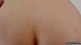 Teen patrons step daughter and dad FIGHT for affection in hardcore group