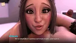 Jamie loves big cock doggystyle with shaved pussy