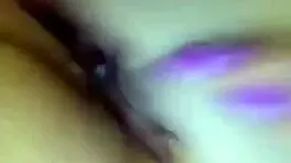 Slutty Girl with Big Boobs Masturbates Huge Dildo