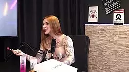 redhead begged for help but got wild in sheer lingerie first