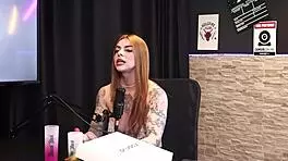 redhead begged for help but got wild in sheer lingerie first