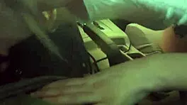 The teen eagerly sucked her stepbro's cock until he spermed in her mouth.