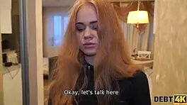 Debt4k Young 18+ Rose Wild Sucks Stranger's Boner in Rough POV Doggystyle Action