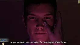 Big city pleasures 8: jessy flashes john and he likes it in 3d cartoon