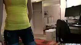 i watch little bailey getting fucked in close-up pov, so teasing and petite