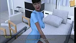 mature nurse bends over for big cock doggystyle pounding