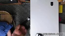 Blonde teen in FAKE TAXI threesome with COP