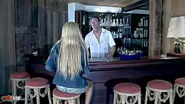 young blonde gets hard assfucked