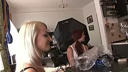 I saw girls backstage with no panties, shaking their asses.