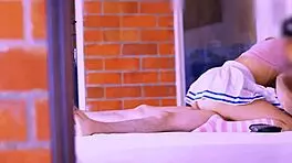 the friend's mother lights up the apartment with her tender smile