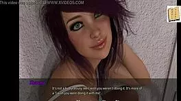 WVM 42 says, 'I'm spending quality time with my two girlfriends in this erotic game.'