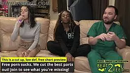 Giggles feet love rubbing all over a giant hot rock at the beach on beat2feetcom