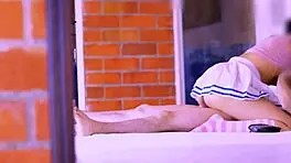 the friend's mother lights up the apartment with her tender smile