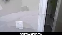 Stepdad bobby beefcakes is working on stretching her stepdaughter kinsley kanes tight sweet pussy