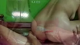 neighbor shares intimate moment after passionate encounter at home