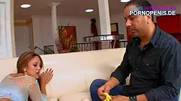 fuckin’ so much with her boyfriend, ridin’ that huge cock, umm, swollen down there