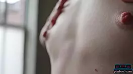 hey guys, watch skinny russian teen stella do a sensual striptease for playboy! 🔥