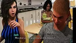 Intertwined 7 partners up with Elenor in this 3D hentai scene.