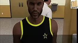 Katie loves teasing with her big tits in college homemade