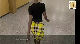 Katie loves teasing with her big tits in college homemade