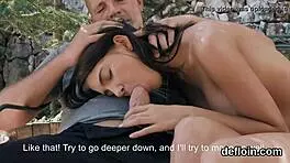 Fervid Nympho Gapes Wet Twat And Loses Virginity