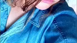 i love this sexy white teen's small tits