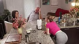 Sex Freak Freya Von Doom Bangs Stepdad and New Wife!