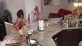 Sex Freak Freya Von Doom Bangs Stepdad and New Wife!