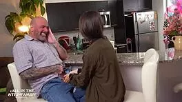 Sex Freak Freya Von Doom Bangs Stepdad and New Wife!