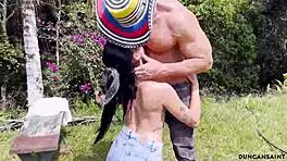 Ripped Gardener Fucks Hot Latina 😎