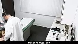 Hey, doctor suggests I bang him to check my symptoms! Crazy idea, right? - DoctorBangs 😅