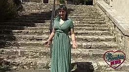 Angelina Takes Care of the Naughty Khala with Big Tits and Chubby Body