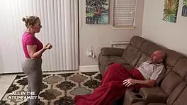 Tiny Freya Von Doom Visits Stepdad and Wife