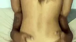 18 Year Old Babe Rides Black Cock Until She Gets Milk