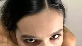 Slap me while sucking your big cock latina pov