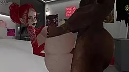 does black man fuck her?