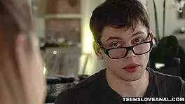 Imagine a virgin teen taking that huge cock deep in her tight ass