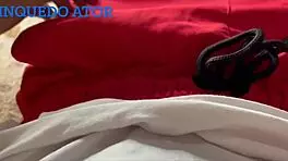 Petite brazilian brunette gets interracial assfucking in pool without condom