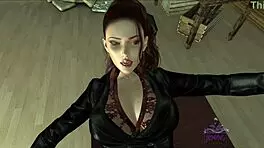 Check out these mafia dolls in hot lesbian anal action with strapon 😈