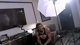 Nina Rivera and Don Whoe backstage revealing big tits and ass