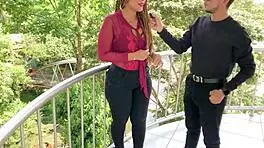 Sexo por dinero - entrevista a culona termina en sexo