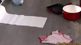 Teens get pussy fucked in taboo old and young scenario