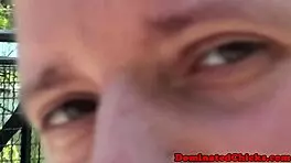 i bounded the teen slave to deepthroat my cock rough