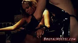 Financial Slave Binds Naive Teen in Taxi for Extreme Domination