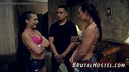 Teen catches milf sucking cock hard in bedroom