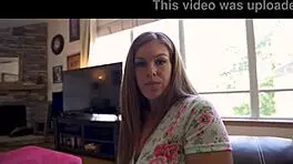 My girlfriend's hot mom Ivy Secret is tempting me, part 1!